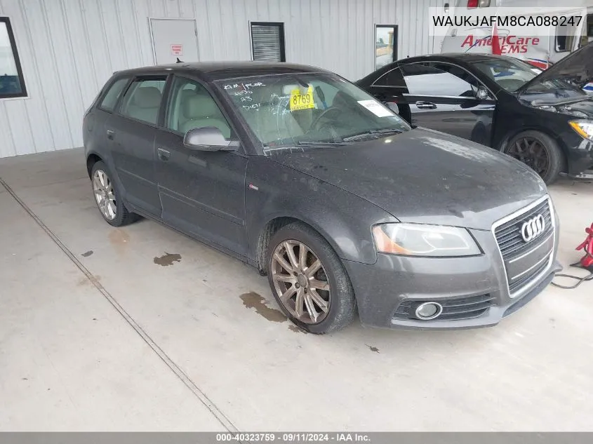 WAUKJAFM8CA088247 2012 Audi A3 2.0 Tdi Premium