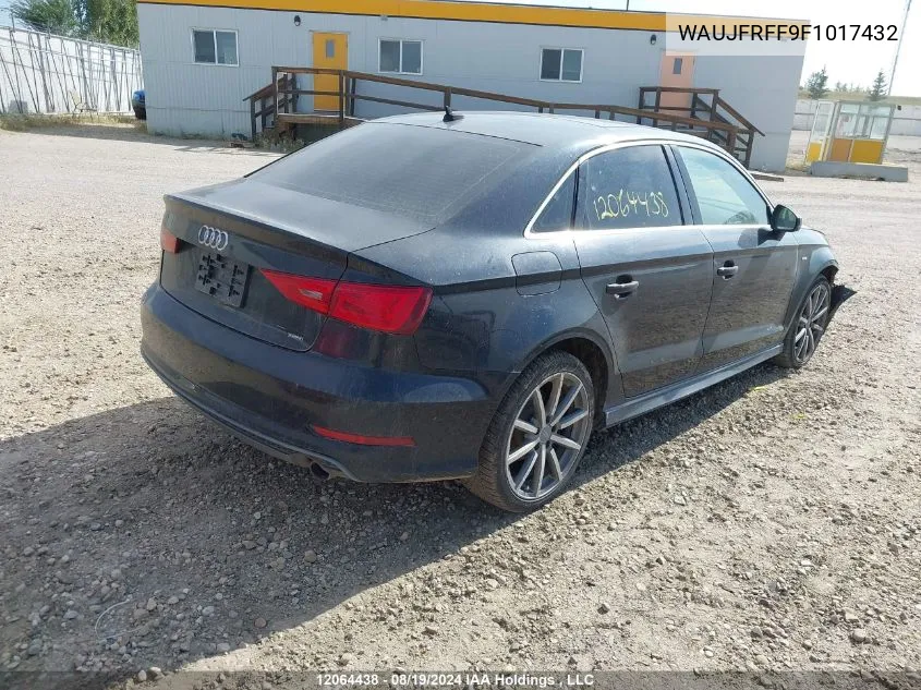 WAUJFRFF9F1017432 2015 Audi A3