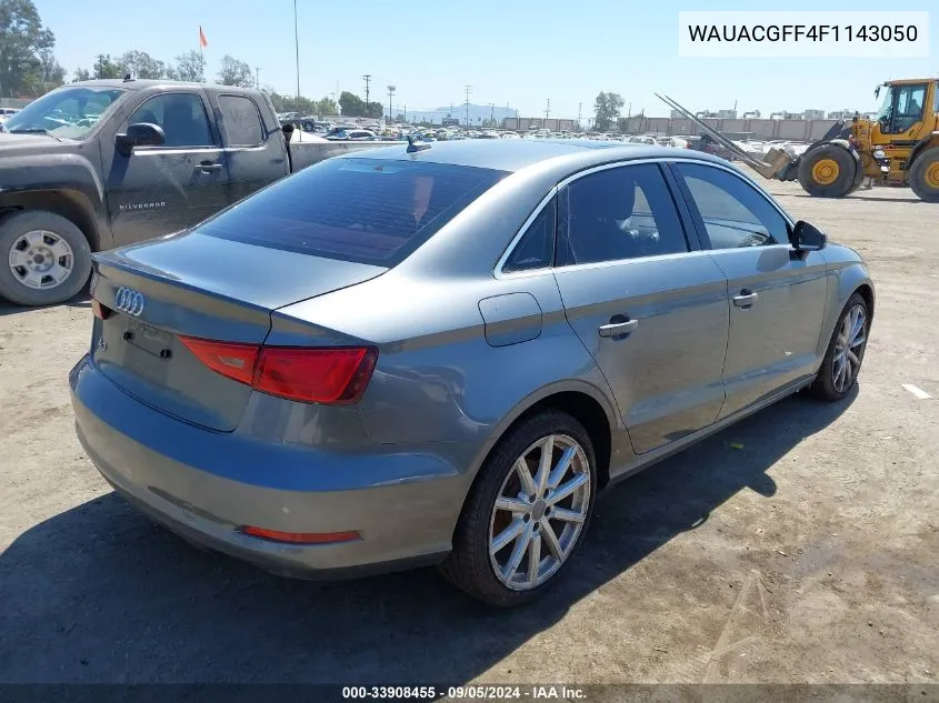 WAUACGFF4F1143050 2015 Audi A3 1.8T Premium