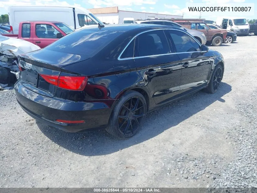 WAUCCGFF6F1100807 2015 Audi A3 1.8T Premium