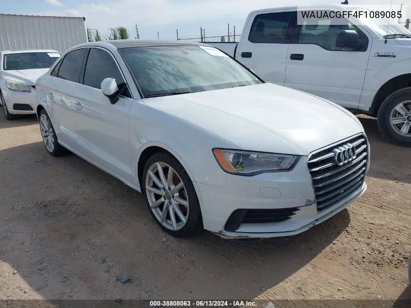 2015 Audi A3 1.8T Premium VIN: WAUACGFF4F1089085 Lot: 38808063