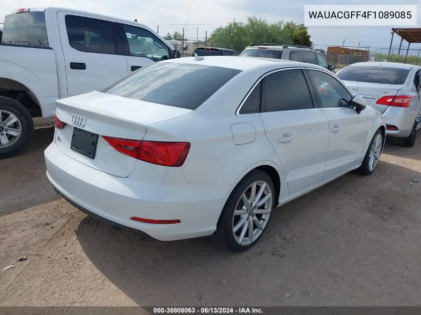 WAUACGFF4F1089085 2015 Audi A3 1.8T Premium