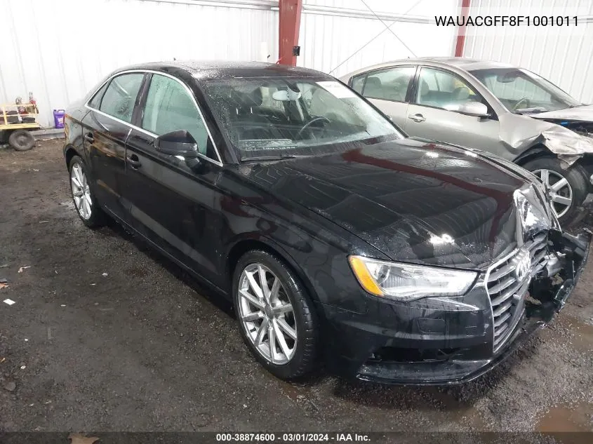 2015 Audi A3 1.8T Premium VIN: WAUACGFF8F1001011 Lot: 38874600