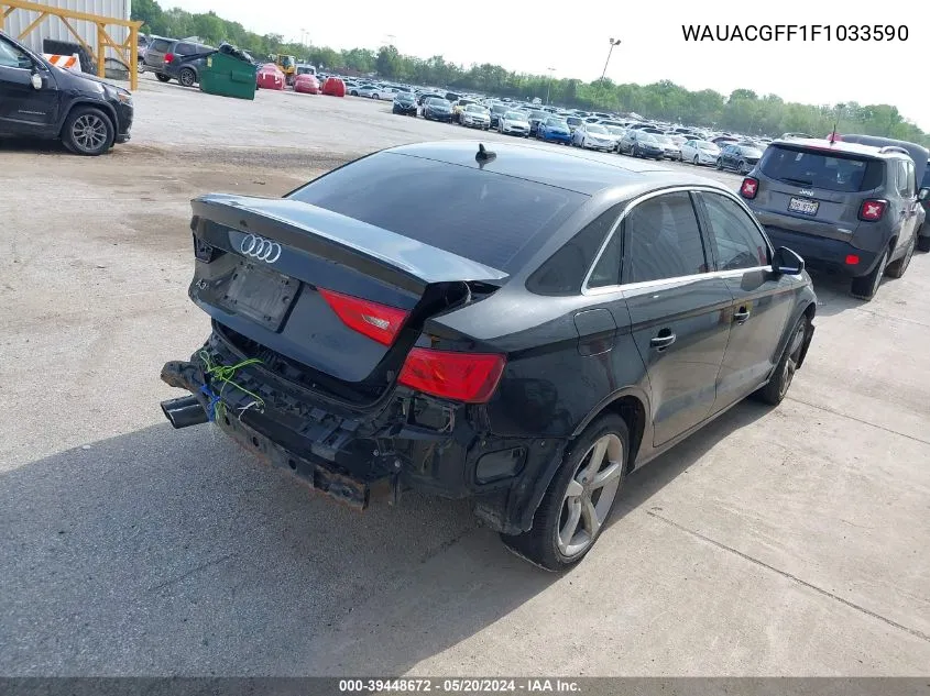 WAUACGFF1F1033590 2015 Audi A3 1.8T Premium