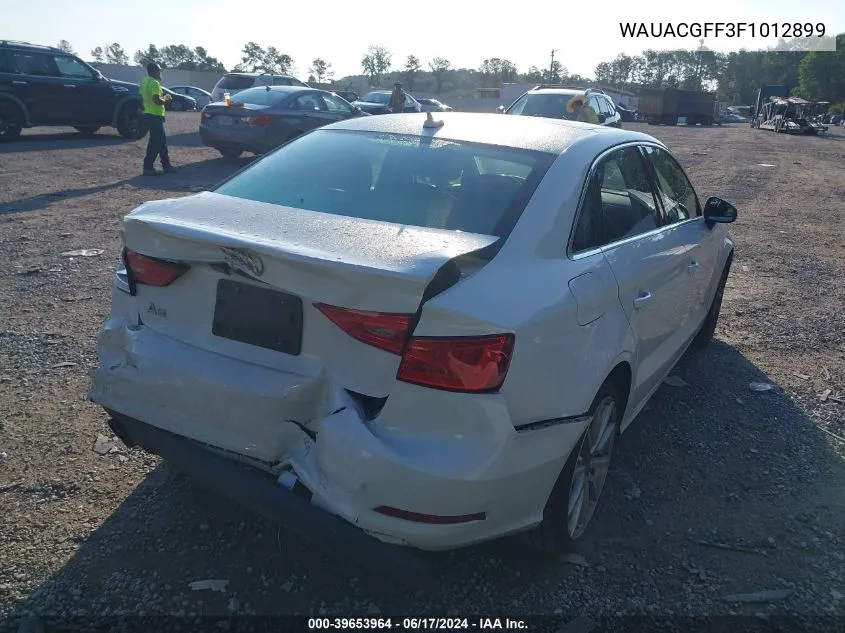 WAUACGFF3F1012899 2015 Audi A3 1.8T Premium