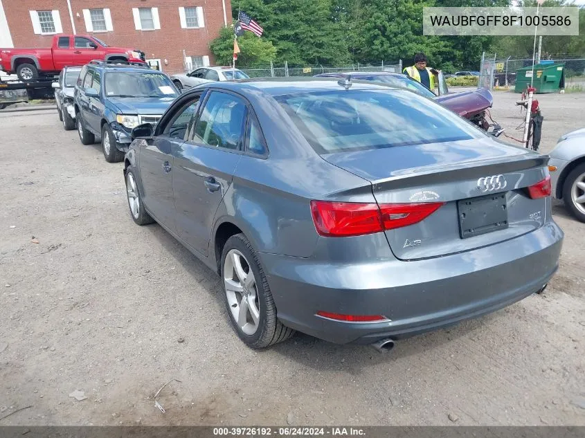 WAUBFGFF8F1005586 2015 Audi A3 2.0T Premium