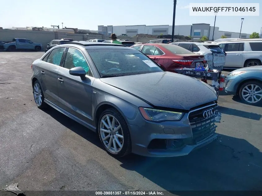 2015 Audi A3 2.0T Premium VIN: WAUKFGFF7F1046145 Lot: 39851357