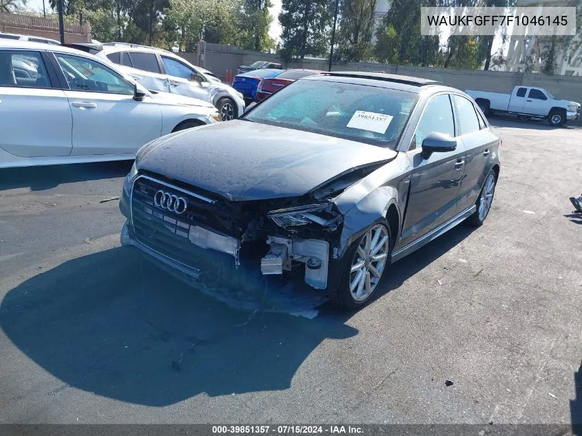 2015 Audi A3 2.0T Premium VIN: WAUKFGFF7F1046145 Lot: 39851357