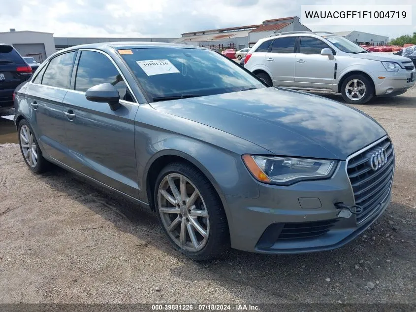 WAUACGFF1F1004719 2015 Audi A3 1.8T Premium