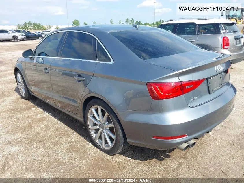 WAUACGFF1F1004719 2015 Audi A3 1.8T Premium