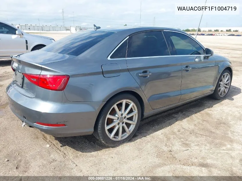 WAUACGFF1F1004719 2015 Audi A3 1.8T Premium