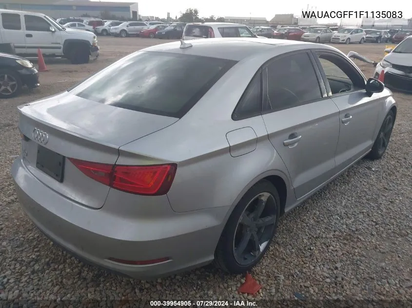 WAUACGFF1F1135083 2015 Audi A3 1.8T Premium