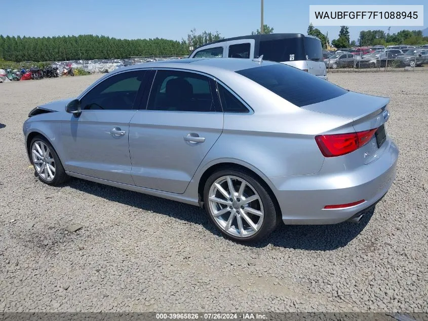 WAUBFGFF7F1088945 2015 Audi A3 2.0T Premium