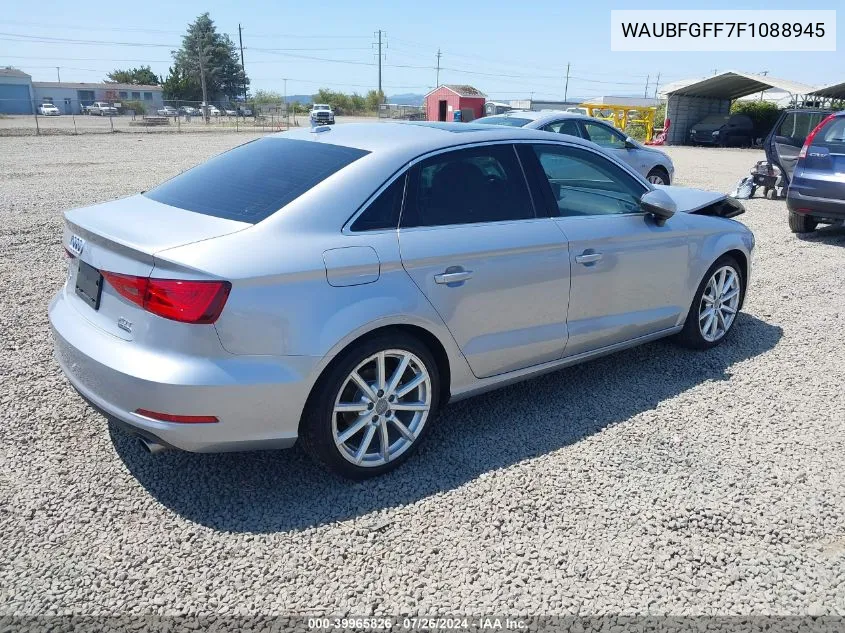 WAUBFGFF7F1088945 2015 Audi A3 2.0T Premium