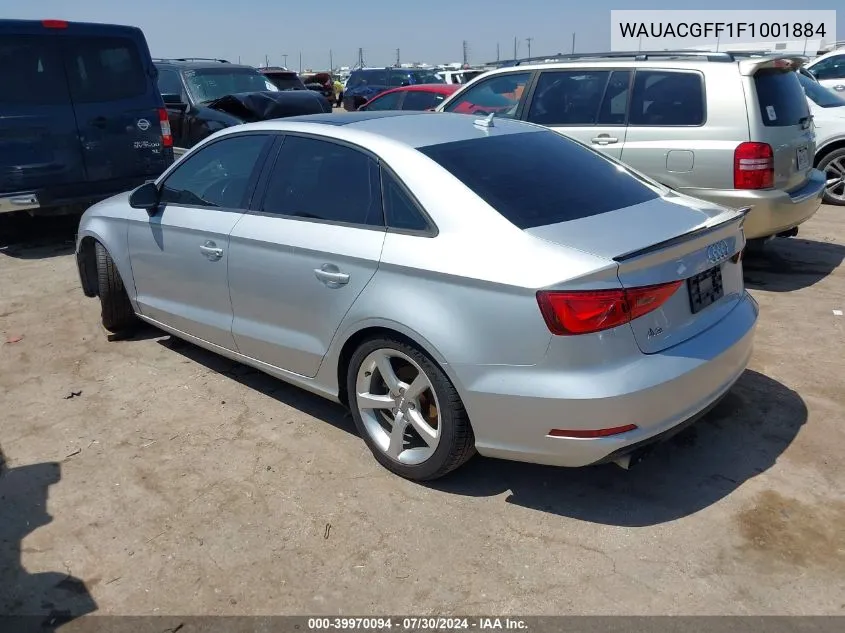 WAUACGFF1F1001884 2015 Audi A3 1.8T Premium