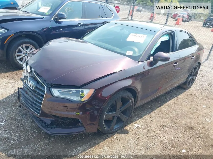 WAUACGFF6F1012864 2015 Audi A3 1.8T Premium