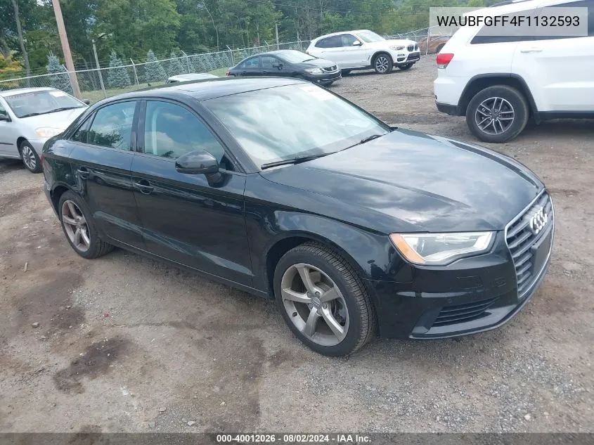 2015 Audi A3 2.0T Premium VIN: WAUBFGFF4F1132593 Lot: 40012026