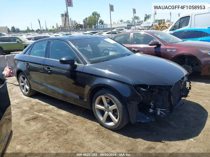 WAUACGFF4F1058953 2015 Audi A3 1.8T Premium