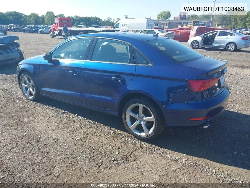 2015 Audi A3 2.0T Premium VIN: WAUBFGFF7F1008463 Lot: 40297503