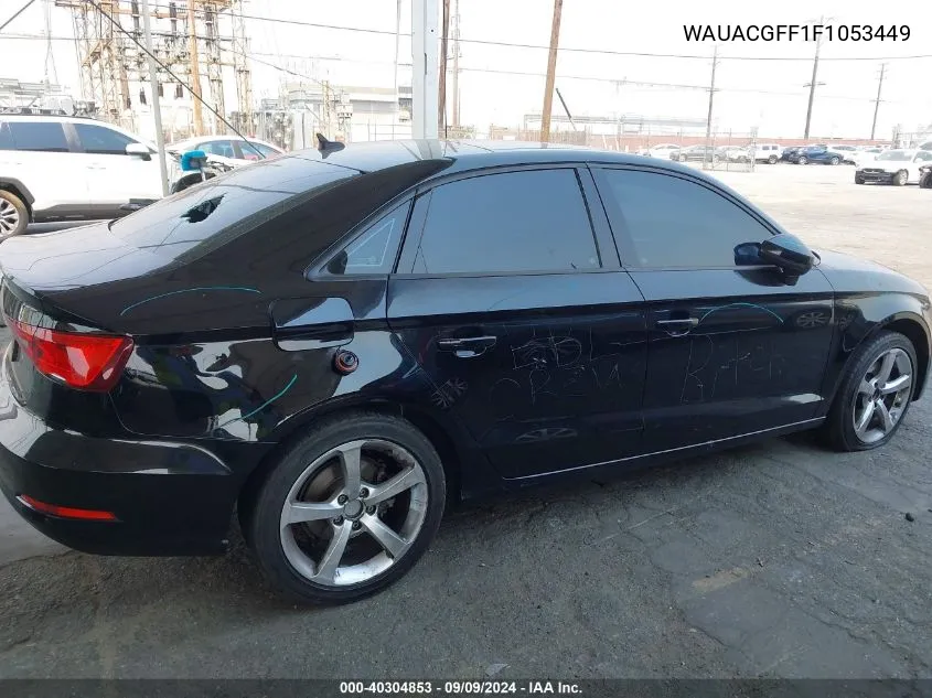 2015 Audi A3 1.8T Premium VIN: WAUACGFF1F1053449 Lot: 40304853