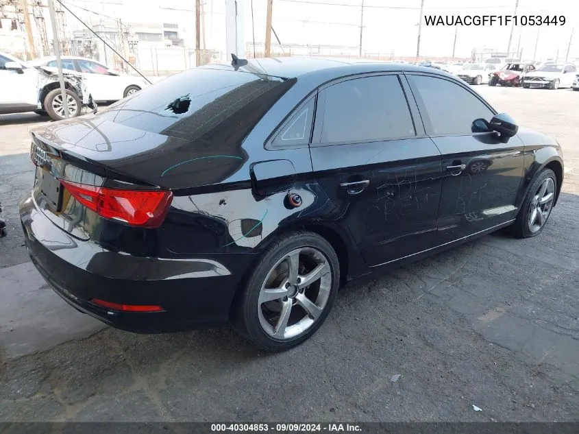 2015 Audi A3 1.8T Premium VIN: WAUACGFF1F1053449 Lot: 40304853