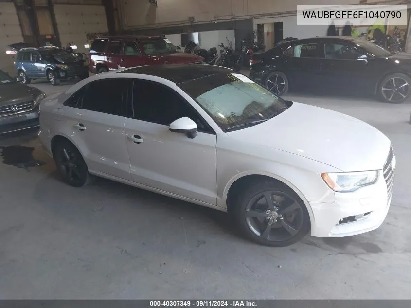 WAUBFGFF6F1040790 2015 Audi A3 Premium