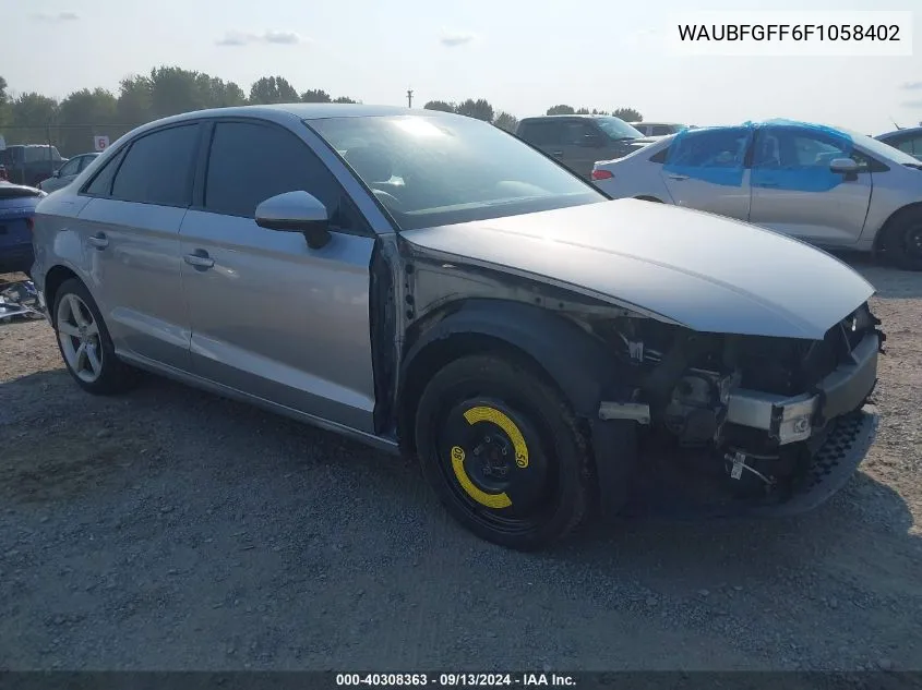 WAUBFGFF6F1058402 2015 Audi A3 2.0T Premium