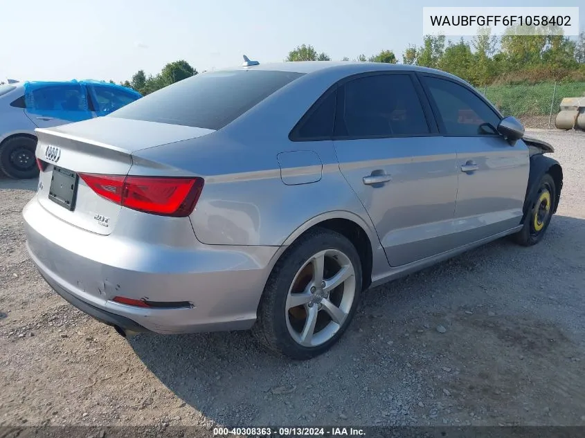 WAUBFGFF6F1058402 2015 Audi A3 2.0T Premium