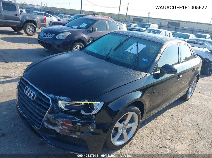 WAUACGFF1F1005627 2015 Audi A3 Premium