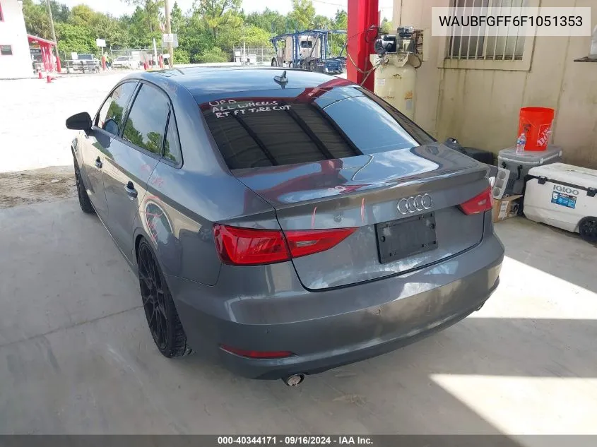 WAUBFGFF6F1051353 2015 Audi A3 2.0T Premium