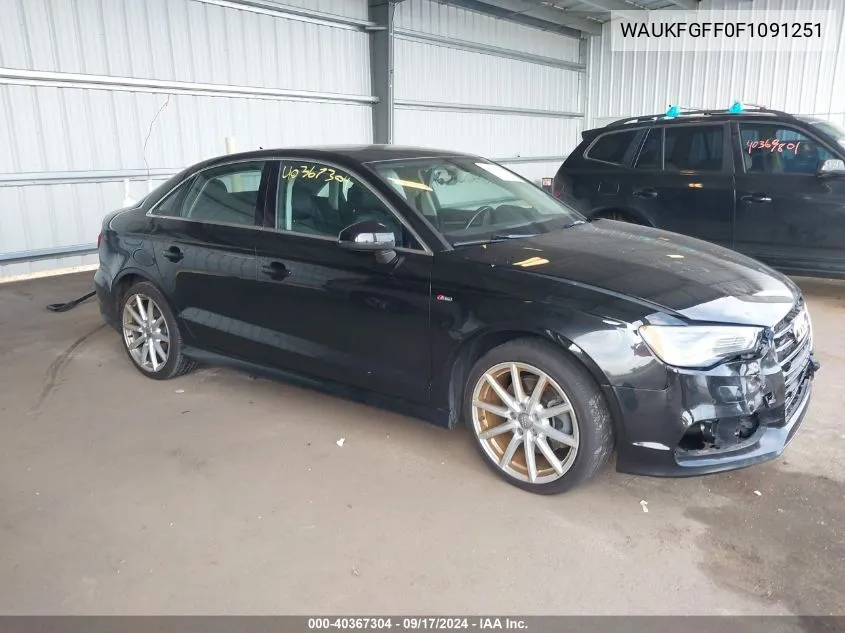 WAUKFGFF0F1091251 2015 Audi A3 2.0T Premium