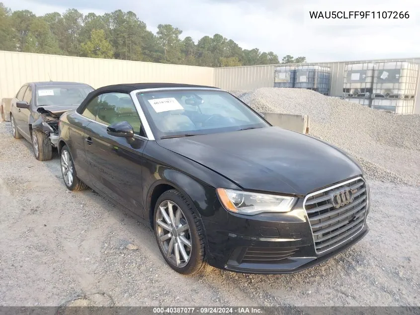 2015 Audi A3 Premium Plus VIN: WAU5CLFF9F1107266 Lot: 40387077