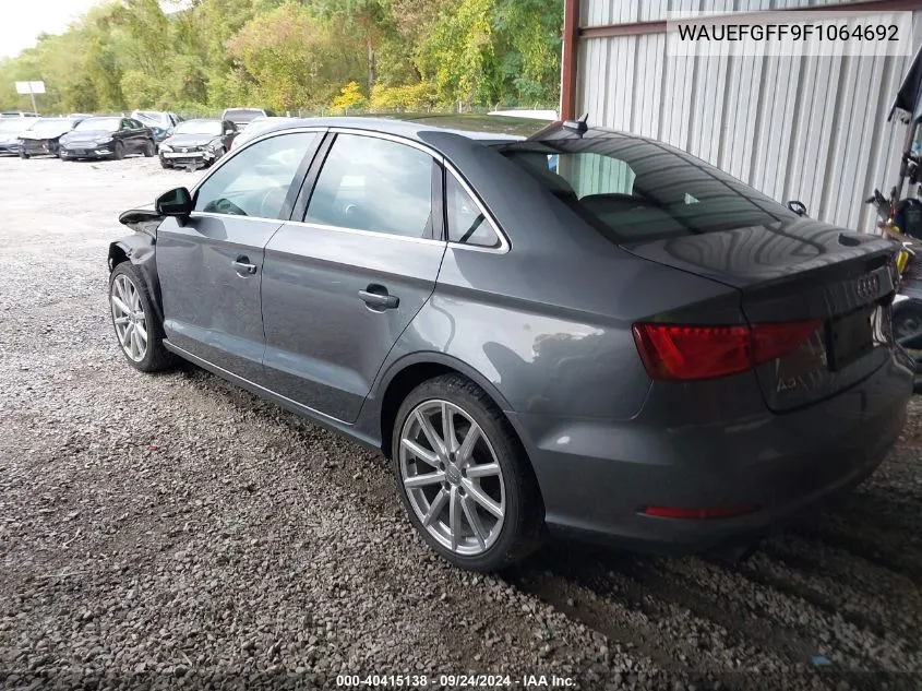 2015 Audi A3 2.0T Premium VIN: WAUEFGFF9F1064692 Lot: 40415138