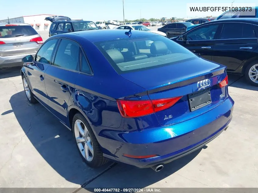 2015 Audi A3 2.0T Premium VIN: WAUBFGFF5F1083873 Lot: 40447782