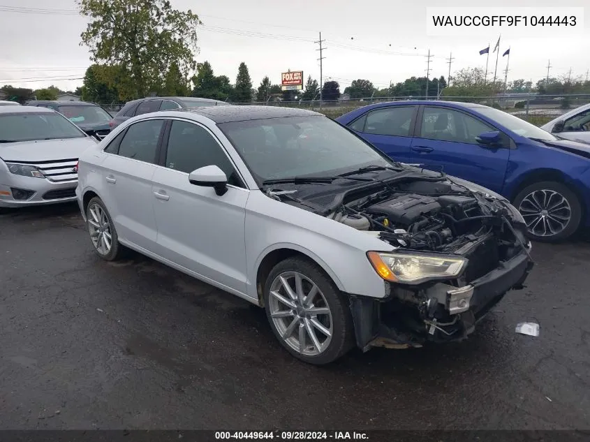 2015 Audi A3 Premium Plus VIN: WAUCCGFF9F1044443 Lot: 40449644