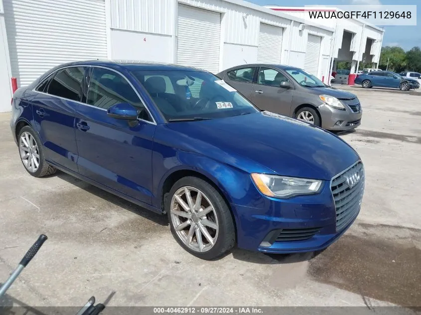 WAUACGFF4F1129648 2015 Audi A3 1.8T Premium