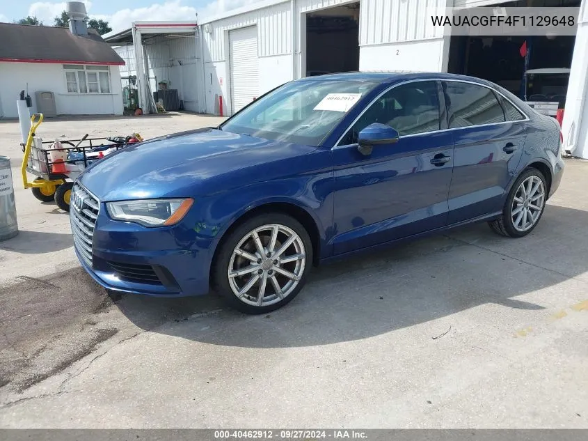 WAUACGFF4F1129648 2015 Audi A3 1.8T Premium