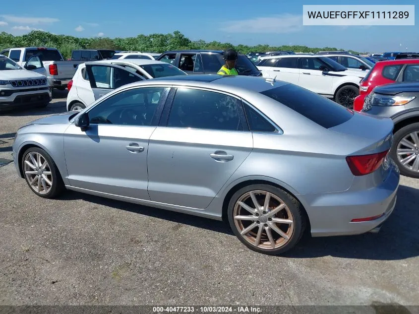 WAUEFGFFXF1111289 2015 Audi A3 2.0T Premium