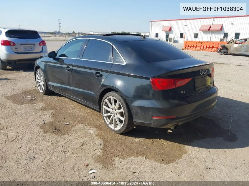 2015 Audi A3 2.0T Premium VIN: WAUEFGFF9F1038304 Lot: 40606454