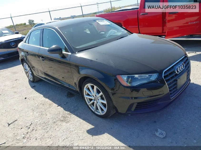 2015 Audi A3 2.0 Tdi Premium VIN: WAUAJGFF0F1035823 Lot: 40642013