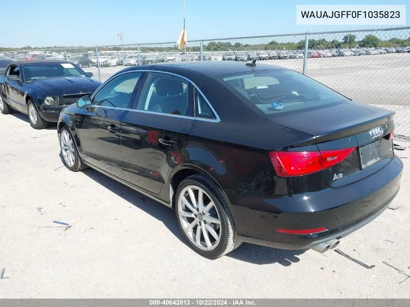 2015 Audi A3 2.0 Tdi Premium VIN: WAUAJGFF0F1035823 Lot: 40642013