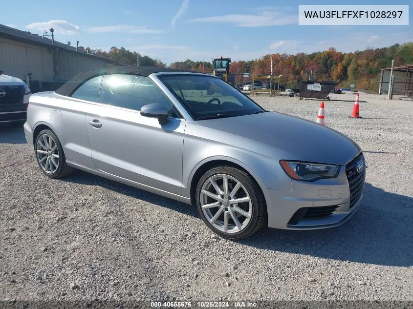 2015 Audi A3 2.0T Premium VIN: WAU3FLFFXF1028297 Lot: 40655676