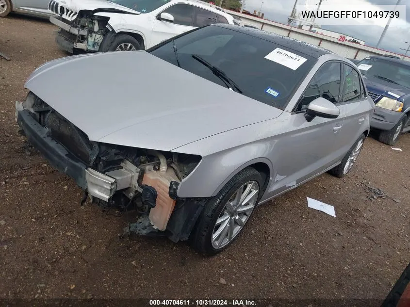 2015 Audi A3 2.0T Premium VIN: WAUEFGFF0F1049739 Lot: 40704611