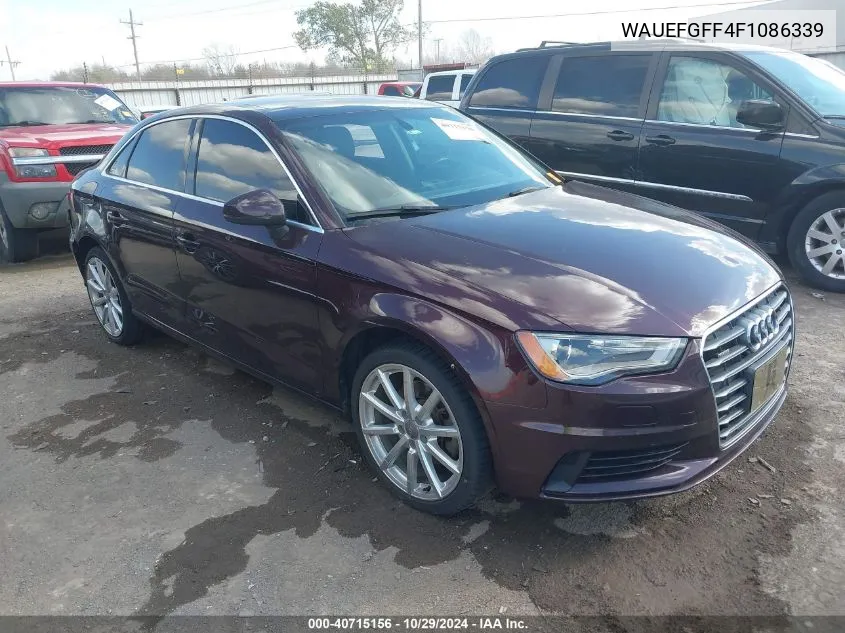 2015 Audi A3 2.0T Premium VIN: WAUEFGFF4F1086339 Lot: 40715156