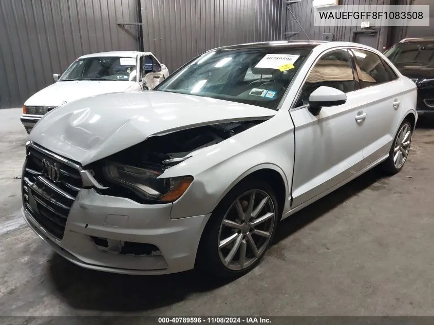 2015 Audi A3 2.0T Premium VIN: WAUEFGFF8F1083508 Lot: 40789596