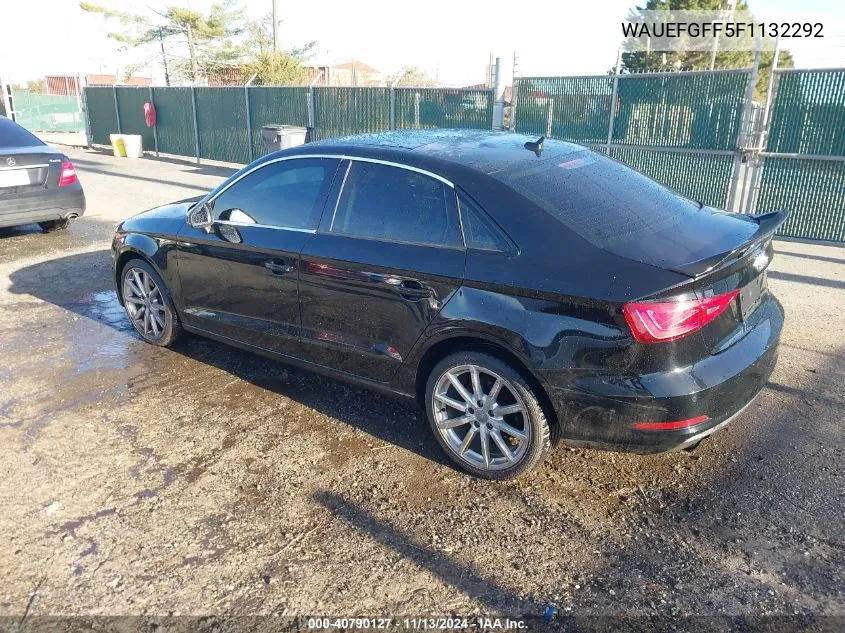 WAUEFGFF5F1132292 2015 Audi A3 2.0T Premium