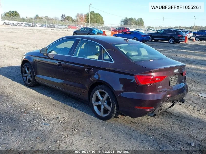 WAUBFGFFXF1055261 2015 Audi A3 2.0T Premium