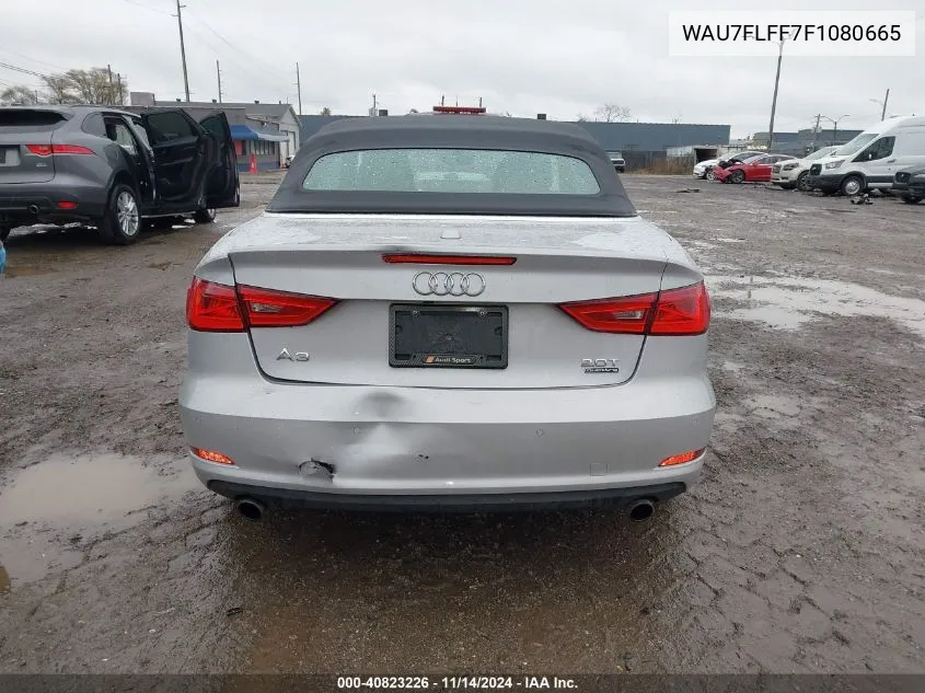 2015 Audi A3 2.0T Premium VIN: WAU7FLFF7F1080665 Lot: 40823226