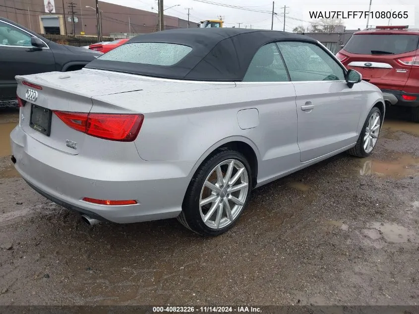 2015 Audi A3 2.0T Premium VIN: WAU7FLFF7F1080665 Lot: 40823226