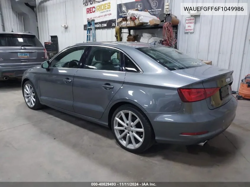 WAUEFGFF6F1049986 2015 Audi A3 2.0T Premium Plus